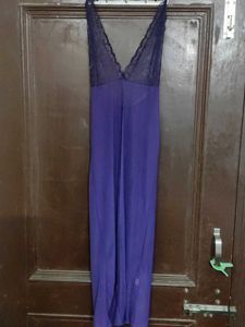 Purple Lace Nightgown
