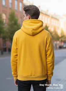 Yellow Bear Hoodie - Stay Warm!