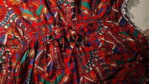 Boho Print Kaftan Tunic
