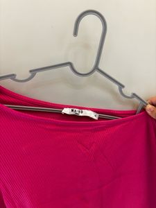 NA-KD One-Shoulder Long Sleeve Top