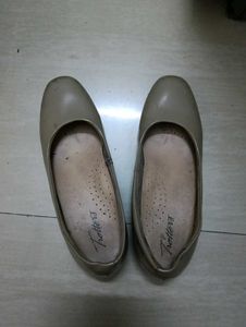 Beige Colour Bally Shoea For Girls