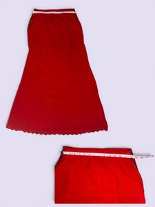 Red Embroidered Lehenga Choli Set