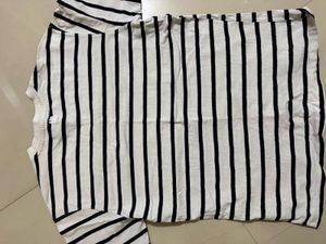 AMI Paris Striped T-Shirt