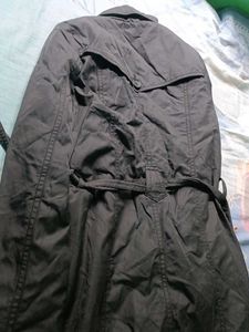 Stylish Women's Black Trench Coat