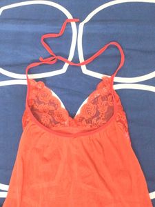 Red Babydoll Nightwear