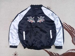 Embroidered Bomber Jacket