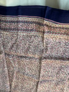 Vintage Silk Print Saree