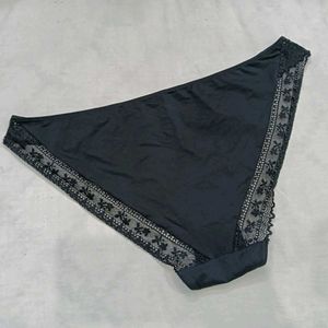 ❤️‍🔥 Black Lace Trim Briefs