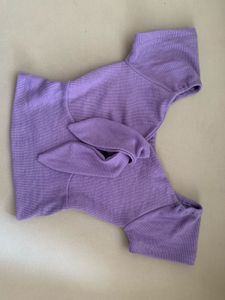 Lavender Crop Top