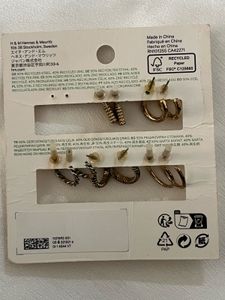 H&amp;M Hoop Earrings Set