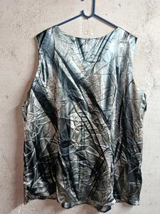 Oversized Fashion Top Sleeveless Multicolour