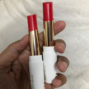 Myglamm Lit Creamy Matte Lipstick Pack of 2