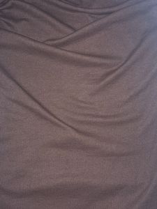 Brown Asymmetrical Long Sleeve Top