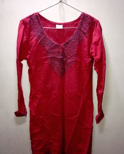 Red Kurta