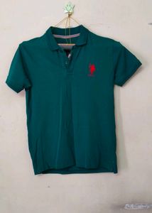US POLO ASSN GREEN TSHIRT 💚