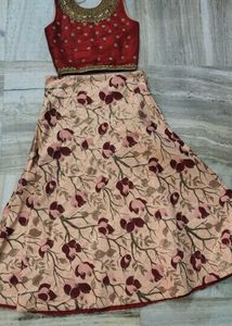Beautiful Floral Lehenga Choli Set