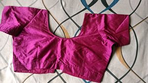 Vibrant Pink Silk Blouse