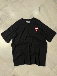 Ami Paris Authentic Black Tee