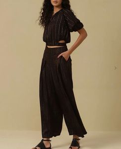 Ritu kumar’s Stylish Black Co-ord Set