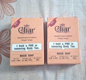 Char Sandalwood & Saffron Magic Soaps