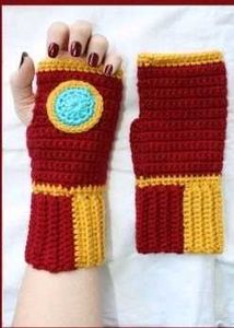 Handmade Crochet Fingerless Gloves