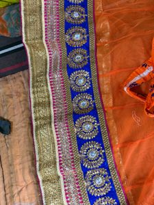 unstitched lehangas