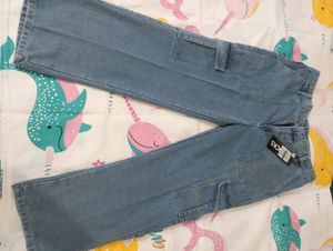 L Size Cargo Jeans For Women