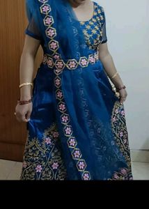 Blue Lehenga