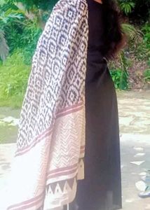 Woman Cotton Kurta Set with Dupatta