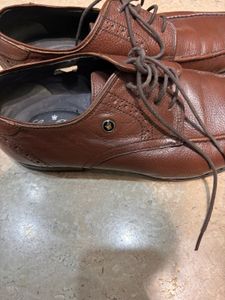 Men's Brown Leather Dress Shoes