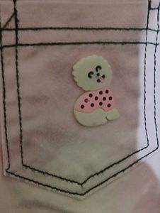 Barbie Pink Overalls Set