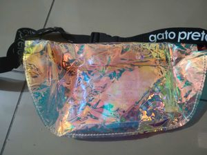 Iridescent Waist Bag Fanny Purce
