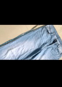 Light Wash Wide Leg Jeans