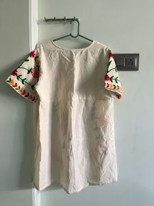 Embroidered Cotton Kurta