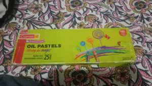 Camel Oil Pastels Colour - 25 Rich Colors