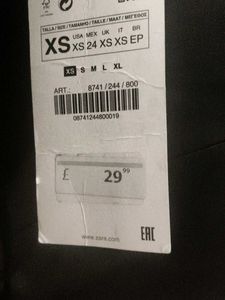 Final Sales🔥Zara New Bodycon leather Dress