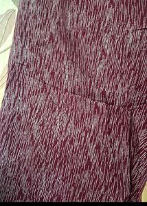 👖Burgundy Textured Lounge Pants
