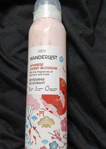 Japanese cherry blossom wanderlust Nykaa deodrant