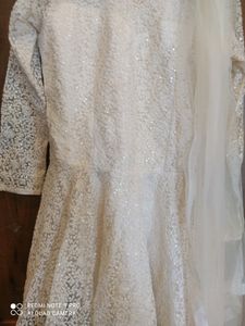 Elegant White Embellished Outfit