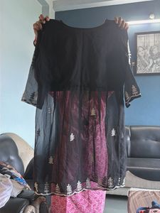 Elegant Black Kurta