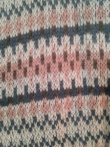 Patterned Knit Vest