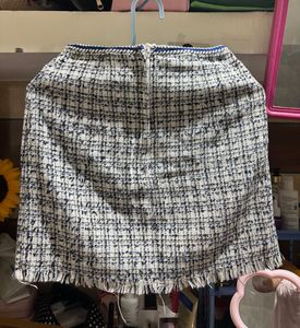 Tweed Mini Skirt