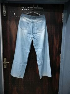 Light Wash Wide Leg Jeans