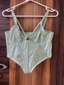 !Price Crash! Mint Green Corset Top