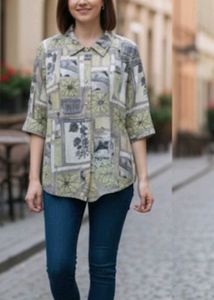 Stylish Patterned Shirt
