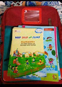 Durable Red &amp; Teal Bag