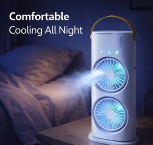 Portable Dual Fan Light