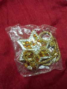 Star Pendant Necklace and Earring Set