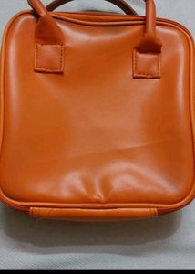 Orange Color Handbag