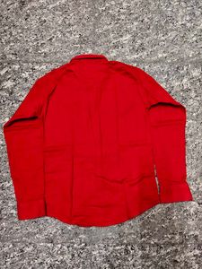 (Combo)Men's Red &amp; Black Shirts (Pack of 2)